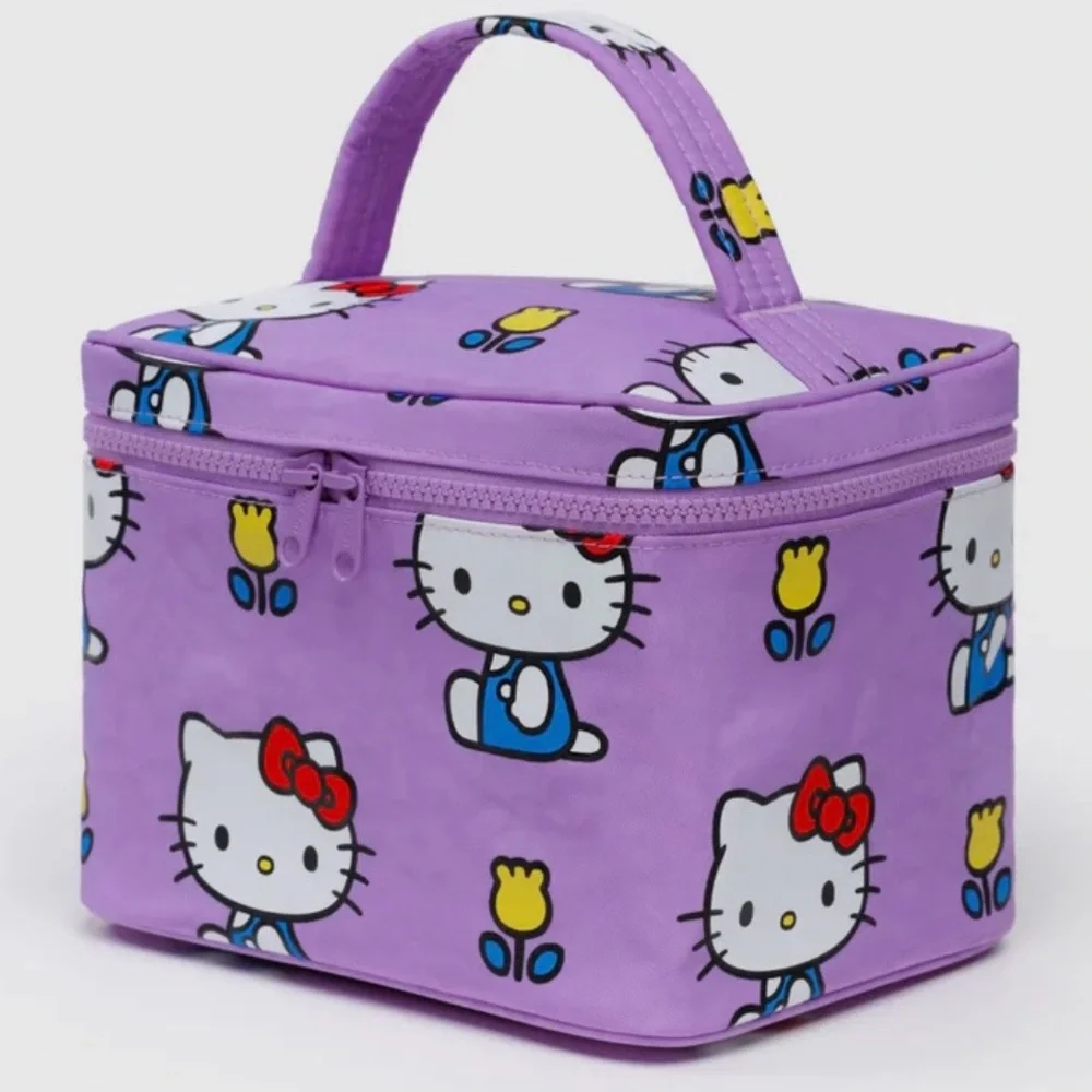 BAGGU Hello Kitty Purple Large Cosmetic Case - Picture 1 of 3